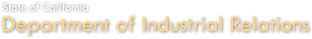 Dept. of Industrial Relations logo